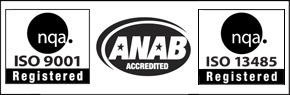 ISO 9001 Registered / ISO 13485 Registered